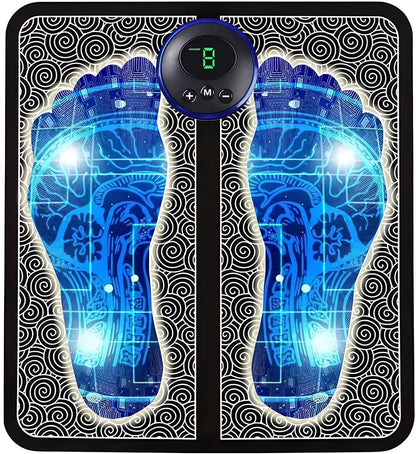Vibrating Bubble Electric Ems Foot Massager Pad